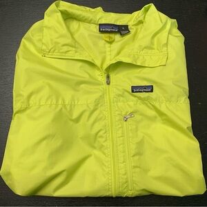 Patagonia Vibrant yellow Velocity shell Jacket men’s XL
